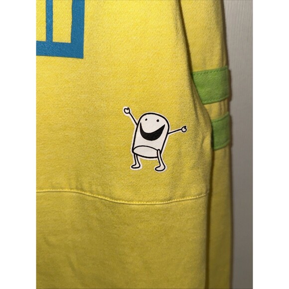 MENS XL Green & Yellow Hoodie USASA Snowboard Championships App Series - Picture 9 of 10